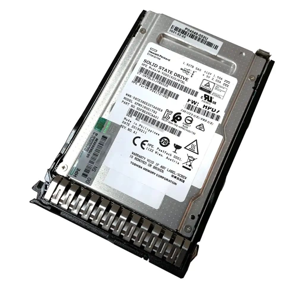 هارد سرور HPE 1.92TB SAS 12G